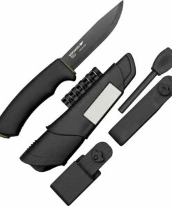 Cheap 🛒 Mora Bushcraft Survival, Black Carbon Steel, Ultimate Outdoor Knife 🔔