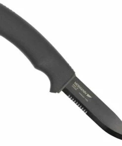 Cheap ❤️ Mora Knives Tactical SRT Fixed Blade, Stainless Steel, Black Rubber Handle 🤩