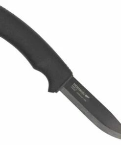 Coupon 🔔 Mora Knives Tactical Fixed Blade, Carbon Steel, Black Rubber Handle 🔔