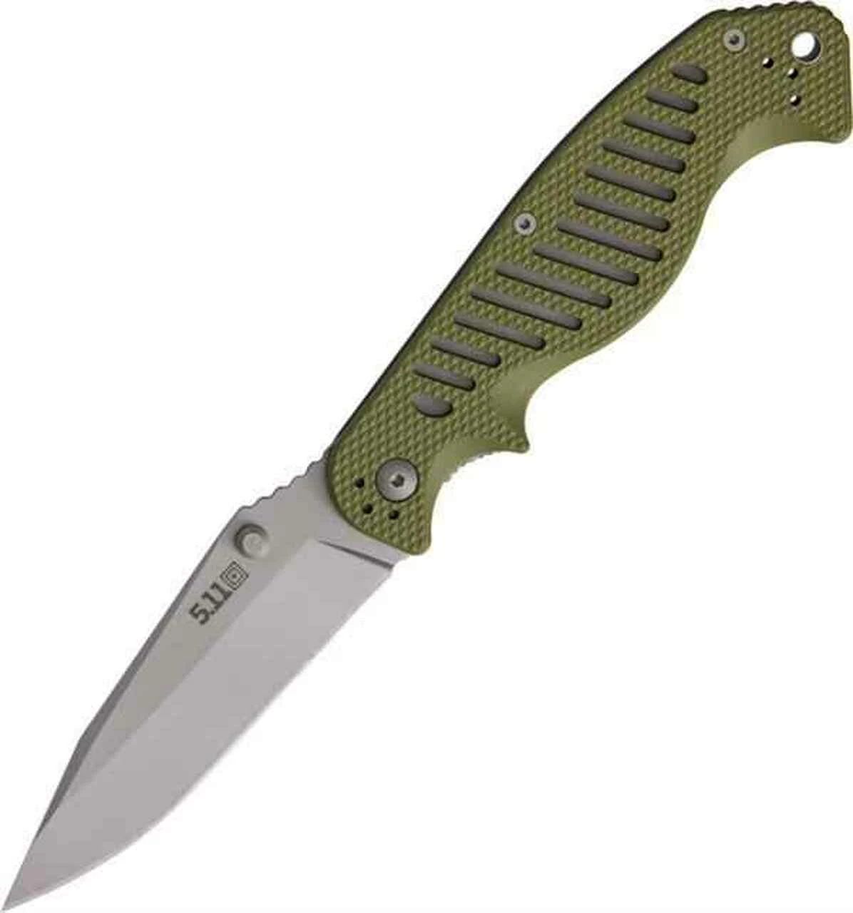 Budget ❤️ 5.11 Tactical 51080 CS2 Spearpoint, 3.75" AUS-8 Combo Blade, Green FRN Handle 🛒 1 Budget ❤️ 5.11 Tactical 51080 CS2 Spearpoint, 3.75" AUS-8 Combo Blade, Green FRN Handle 🛒