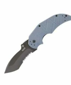 Cheapest ✔️ 5.11 Tactical 51103 Crewcut Assisted Opener, 3.5" AUS-8 Combo Blade, Grey FRN Handle 👍
