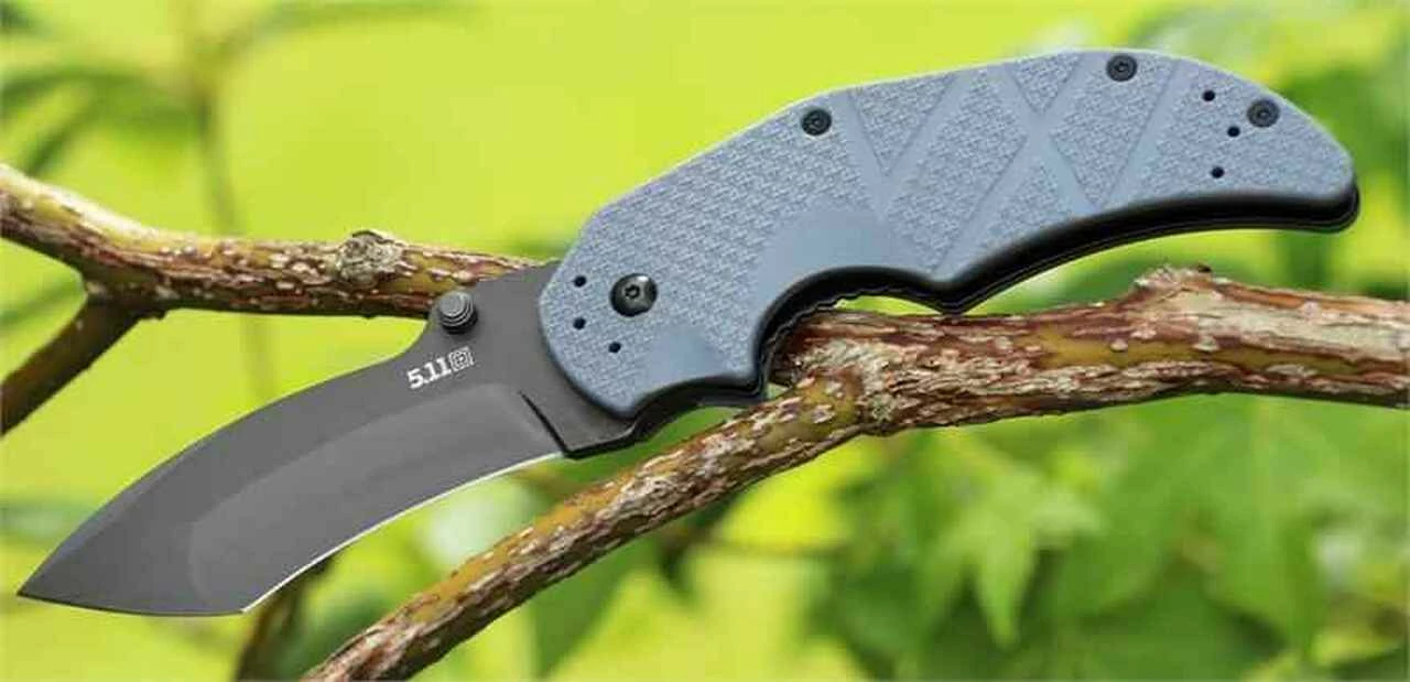 Promo ✨ 5.11 Tactical 51104 Crewcut Assisted Opener, 3.5" AUS-8 Plain Blade, Grey FRN Handle 🤩 1 Promo ✨ 5.11 Tactical 51104 Crewcut Assisted Opener, 3.5" AUS-8 Plain Blade, Grey FRN Handle 🤩