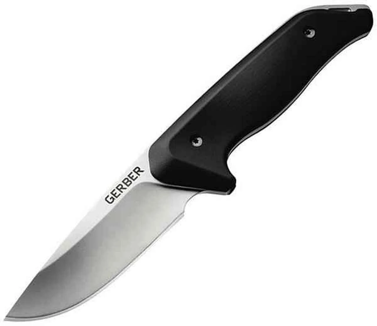 Brand new ❤️ Gerber GR2197 Hunting Moment, 3.63" 5Cr15MoV SS Plain Blade, Rubberized Handle, Nylon Sheath 🎉 1 Brand new ❤️ Gerber GR2197 Hunting Moment, 3.63" 5Cr15MoV SS Plain Blade, Rubberized Handle, Nylon Sheath 🎉