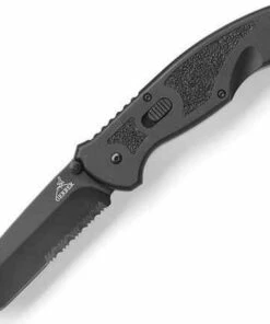 Hot Sale 😍 Gerber Answer 3.25, Black Aluminum Handle, Black Tanto, Combo edge ❤️