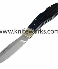Cheap ⌛ Grohmann Knives Grohmann DH Russell Lockback, Rosewood handles with grooved nickel silver bolster 🎉