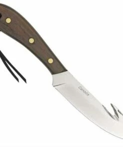 Cheap 🔔 Grohmann Knives Grohmann Survival Knife w/Guthook , Natural Rosewood, Plain Edge 🔔