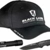 Flash Sale 🎁 Browning Knives Browning BR136BL Cut to Black Combo, Knife, Flashlight, Hat ⭐