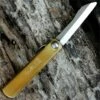 Brand new 🎁 Nagao Higonokami Japanese Friction Folder, 1.5" SK Satin Blade with Brass Handle 😀