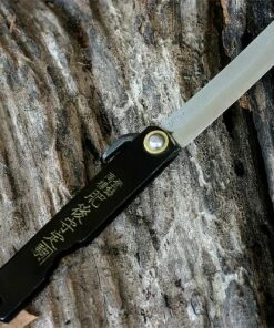 Promo 🔥 Higonokami Tanto style 3 in. steel blade, Black Stainless Steel Handles 👍