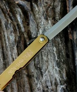 Coupon ✨ Higonokami Tanto style 3 in. steel blade, Brass Handles 🛒