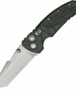 Buy 👍 Hogue EX01 3.5" Tactical Tanto Blade with G-Mascus Green G-10 Handles 💯