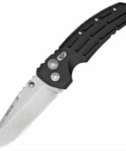 Hot Sale 🤩 Hogue EX01 3.5" Tactical Drop Point Blade with Black Aluminum Handles 🌟