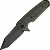 Cheap ⌛ Hogue EX-02, Tanto Blade, Green Mascus G10 Handle 😀
