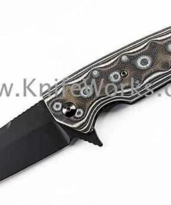 Flash Sale 👏 Hogue EX-02 3.375", Black Spear Point Blade, Plain Edge, w/ Flipper 😍