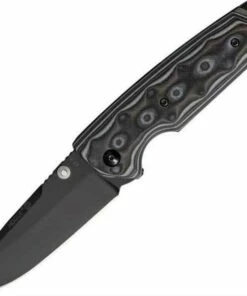 Buy 😀 Hogue EX-02 Extreme, 3 1/4" 154CM black finish spear point blade with dual thumb studs. Gray G-Mascus G-10 handle scales 😀