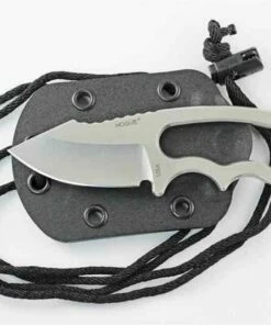 Best Pirce 🛒 Hogue EX-F03 Clip Point Neck Knife, 154CM, Skeletonized ✔️
