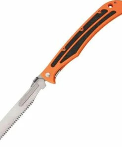 Cheapest 😍 Havalon Baracuta Bone Saw Orange - 6" closed linerlock. 4 1/2" stainless saw blade 😍