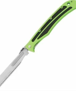 Deals ✨ Havalon Baracuta Bone Saw Green - 6" closed linerlock. 4 1/2" stainless saw blade ✨