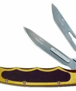 New 👏 Havalon Piranta Torch Skinning Knife in Hard-to-Lose Lime Green, w/ Black Nylon Sheath ⌛