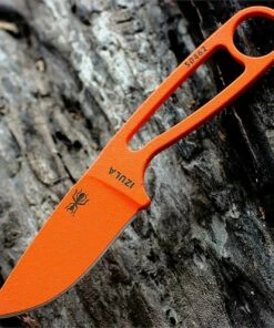 Hot Sale ✔️ ESEE Knives ESEE IZULA Knife, Safety Orange, Concealed Carry Knife, With Clip Plate (KNIFEWORKS EXCLUSIVE) 😍