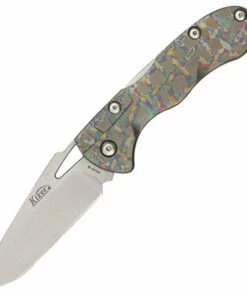 Buy ⌛ Kizer Cutlery Kizer Titanium Lockback, AUS8 Blade Steel, Titanium Handle 👏