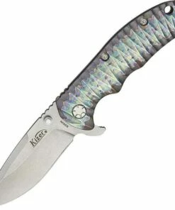 Promo 🧨 Kizer Cutlery Kizer Titanium Framelock, Stonewash S35VN, Titanium Handle 👏