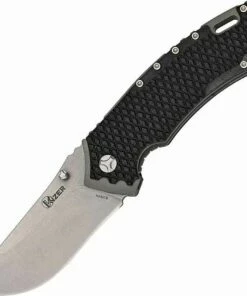 Cheap ⭐ Kizer Cutlery KI4411B Folding Knife, 3.25" S35VN SS Plain Blade, G-10 Handle 👍
