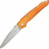 Best Sale 🧨 Kizer Cutlery Kizer Knives Aluminium Linerlock Folding Knife CPM-S35VN Orange ✨