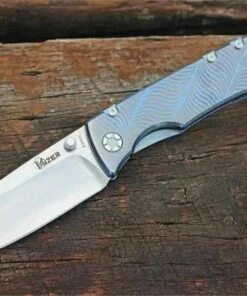 Cheapest 🤩 Kizer Cutlery KI4424 Framelock, 3.90" S35VN SS Plain Blade, Titanium Handle 💯