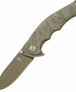 Buy 💯 Kizer Cutlery Kizer Knives KI4447A2, S35VN Stone Washed Blade, 6AL4V Titanium Framelock 🔔