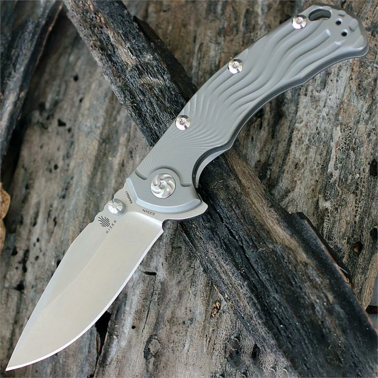 Best reviews of 🧨 Kizer Cutlery Kizer Knives, 4456A1 , River Cat Frame Lock Folder, 3.34" CPM-S35VN, Titanium Handle ✨ 1 Best reviews of 🧨 Kizer Cutlery Kizer Knives, 4456A1 , River Cat Frame Lock Folder, 3.34" CPM-S35VN, Titanium Handle ✨