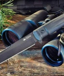 Best Sale 🌟 Kizlyar Supreme Aggressor, AUS-8 Black Fixed Blade, Kraton Handle 😍