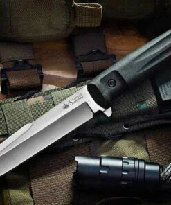 Brand new ⭐ Kizlyar Supreme Delta, D2 Satin Fixed Blade, Kraton Handle 🛒