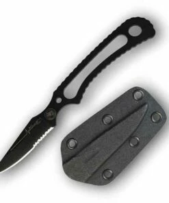 Outlet 🛒 Knives of Alaska KOA Xtreme Model I, Combo Edge, w/ Kydex Sheath 🤩