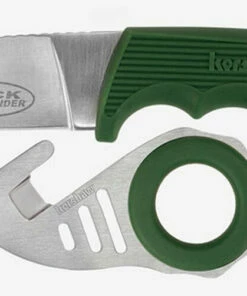 Buy ⌛ Kershaw Knives Kershaw 1028GRNBCX Duck Commander Antelope Hunter 2 & Zipit Combo Pack, 3.6" 8Cr13MoV SS, Plain Blade, Green Co-polymer Handle ⌛