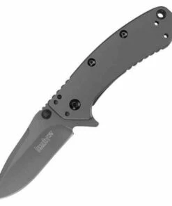 Flash Sale 🛒 Kershaw Knives Kershaw 1555TI Cryo, 2.75" 8Cr13MoV SS Plain Blade, SS Handle, TiNi Coating 🧨