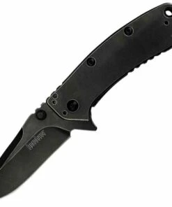 Brand new ✨ Kershaw Knives Kershaw 1556BW Cryo II, 3.25" Blackwash 8Cr13MoV SS Plain Blade, 410, Blackwash Handle ✔️