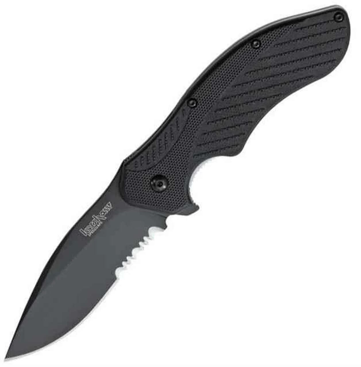 Wholesale 🔔 Kershaw Knives Kershaw 1605CKTST Clash, 3" 8CR13MoV SS Black, Combo Blade, GFN Handle ❤️ 1 Wholesale 🔔 Kershaw Knives Kershaw 1605CKTST Clash, 3" 8CR13MoV SS Black, Combo Blade, GFN Handle ❤️