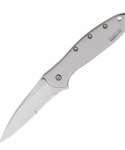 Wholesale 👏 Kershaw Knives Kershaw 1660ST LEEK, 3" Sandvik 14C28N Combo Blade, 410 SS Handle 🛒