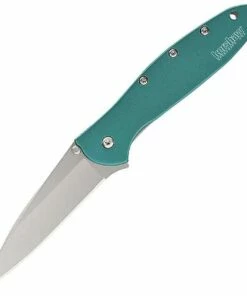 Brand new 🔥 Kershaw Knives Kershaw 1660TEAL Leek, 3" Sandvik 14C28N SS Plain Blade, Teal Anodized Aluminum Handle ❤️