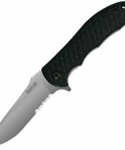 Outlet 👍 Kershaw Knives Kershaw 3650ST Volt II, 3.25" 8CR13MOV SS, Combo Blade, GFN Handle 🤩