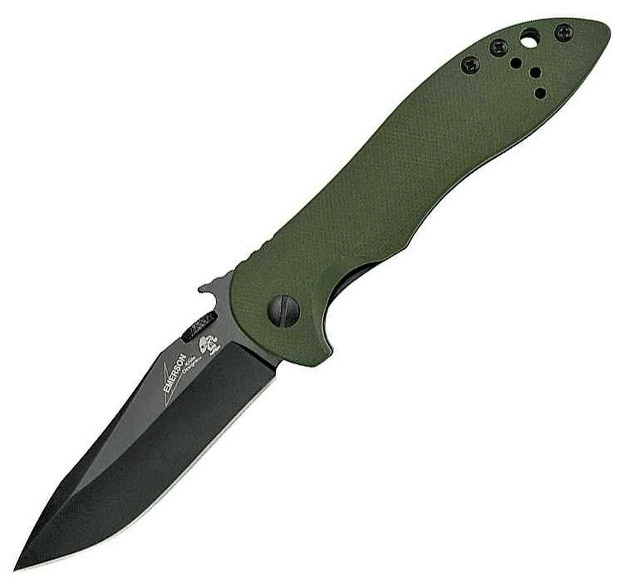 Deals ๐งจ Kershaw Knives Kershaw 6074OLBLK Emerson CQC-5K, 3" 8Cr14MoV SS, Black Plain Blade, Olive Drab G-10 Handle ๐ 1 Deals ๐งจ Kershaw Knives Kershaw 6074OLBLK Emerson CQC-5K, 3" 8Cr14MoV SS, Black Plain Blade, Olive Drab G-10 Handle ๐