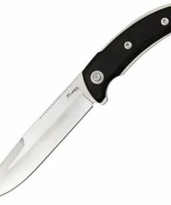 Hot Sale 😀 Katz Predator II. 10 1/4" overall. 5 5/8" XT-80 stainless blade. Full tang. Black Kraton diamond checkered handles. 🎉