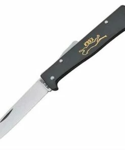 Best deal 🌟 Mercator Black Cat Lockback, Carbon Steel Blade w/Black Metal Handles 🛒