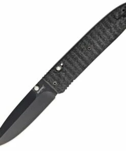 Best reviews of 😀 LionSteel Lion Steel Daghetta Carbon Fiber Black, 3 1/8" Black PTFE finish D2 tool steel 👏