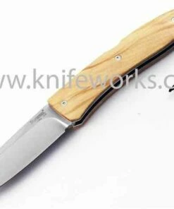 Wholesale ✨ LionSteel Lion Steel Opera Knife, D2 Steel, Olivewood Handle ⌛