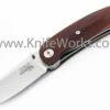 Hot Sale 🎉 LionSteel Lion Steel Mini, Cocobolo Handle, w/ Black Leather Pouch 🔥