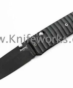 Best Pirce ⌛ LionSteel Lion Steel Daghetta H2, Black Aluminum Handle, Black Plain Edge 🛒