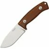 Discount 💯 LionSteel lion STEEL Hunting Fixed Blade, Cocobolo Handle, w/ Leather Sheath 🧨