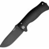 Cheapest 💯 LionSteel lion STEEL Monolithic, Black Aluminum Handle, Black Plain Edge, w/ Glass Breaker 😍
